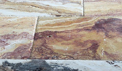 VALENCIA-UNFILLED-CHISELED-FRENCH-PATTERN Travertine Slabs