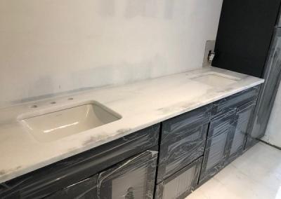 kitchen countertop master bathroom countertop white background quartzite
