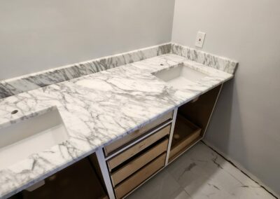 bathroom countertop installation_stone countertops_Castle Tile and Marble